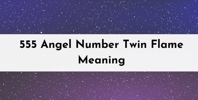 555 Angel Number Twin Flame Meaning