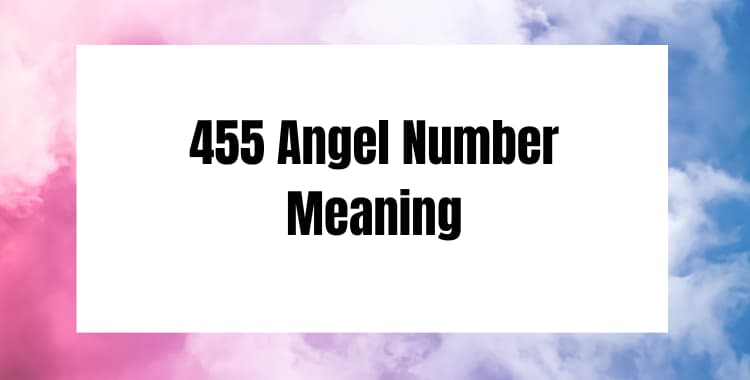 455 Angel Number Meaning